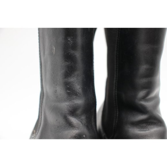 Donald J. Pliner AutumnLeather Moto Mid-calf Boots Black Women's Size 7 - Picture 15 of 15